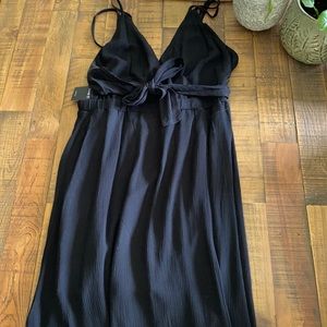 Black maxi dress size L women